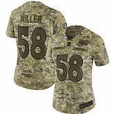Women Nike Broncos 58 Von Miller Camo Salute To Service Limited Jersey Dyin,baseball caps,new era cap wholesale,wholesale hats